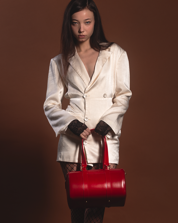 "Cherry Bomb" mini duffle