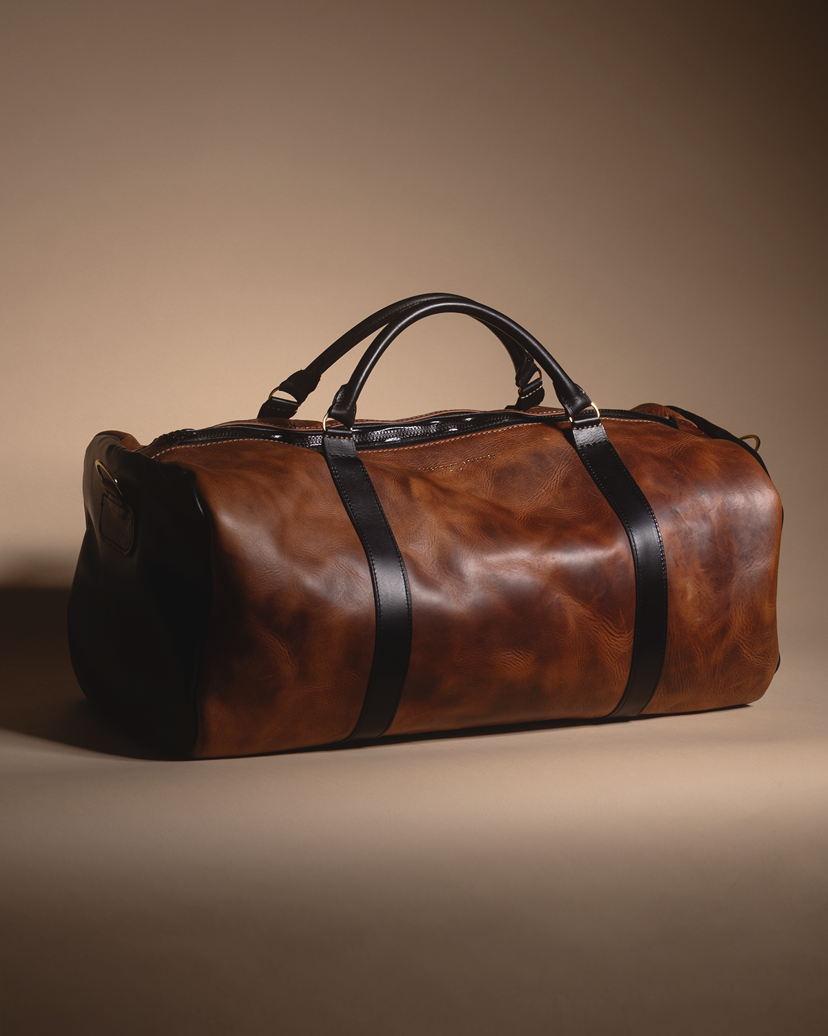 "Lone Star" duffle brown