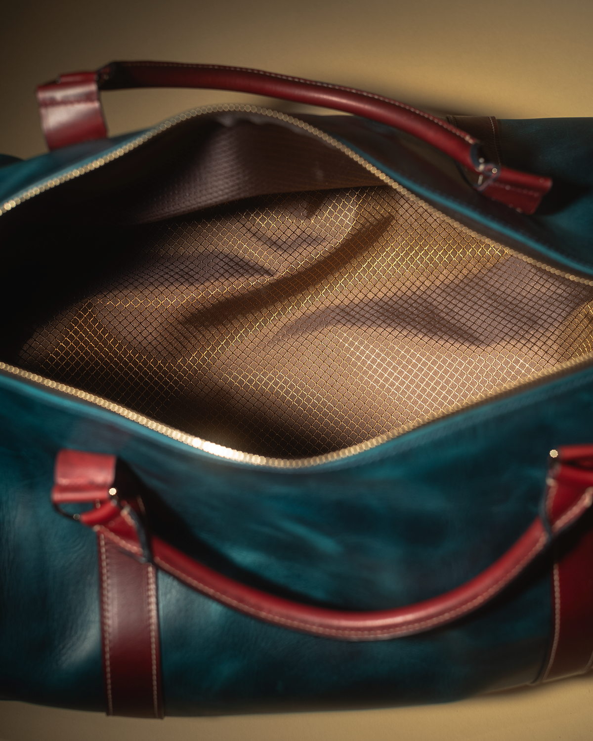 "Lone Star" duffle Blue