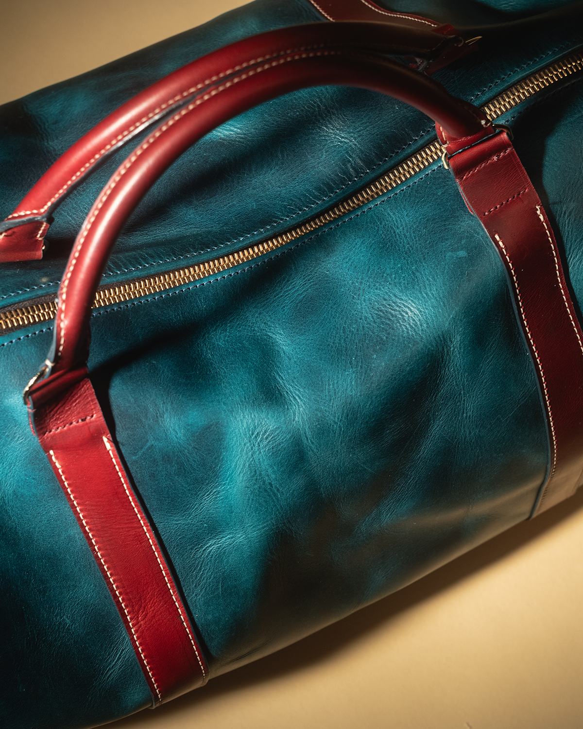 "Lone Star" duffle Blue