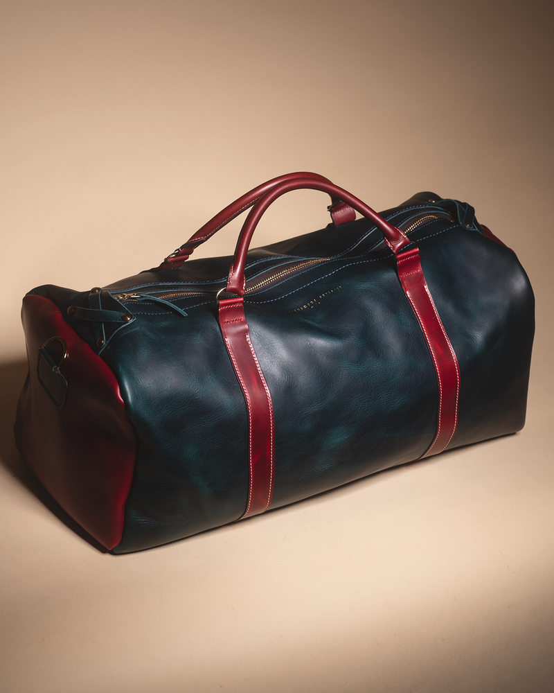 "Lone Star" duffle Blue