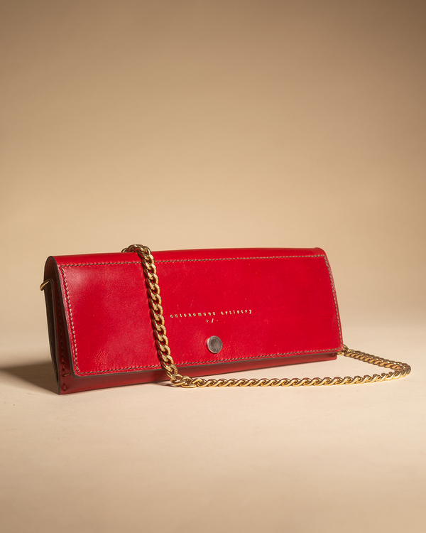 Night Owl red clutch